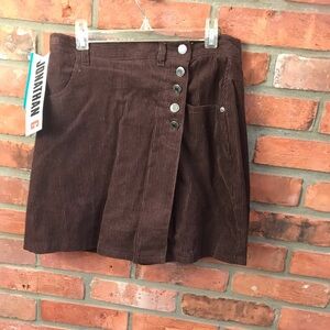 Jonathan Vintage 90s Y2K Corduroy Skort Jean Cotton Shorts Skirt Mini Teen Lady